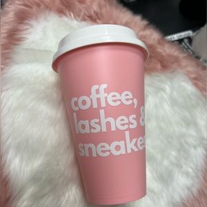 Coffee, Lashes and Sneakers Cup
